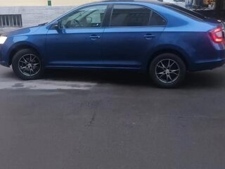 2018 Skoda Rapid I Рестайлинг, синий, 350000 рублей, вид 3