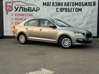 2021 Skoda Rapid II, серый, 1670000 рублей, вид 1