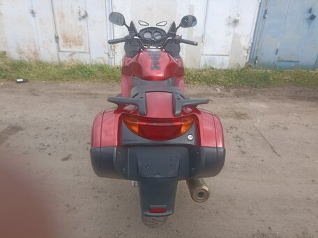 1999 Honda NT650V Deauville, красный, 295000 рублей, вид 4