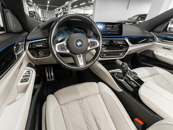 2018 BMW 6 серии Gran Turismo 630d xDrive IV (G32), чёрный, 5090000 рублей - вид 6