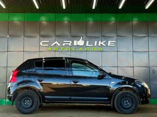2011 Renault Sandero I, чёрный, 499000 рублей, вид 4