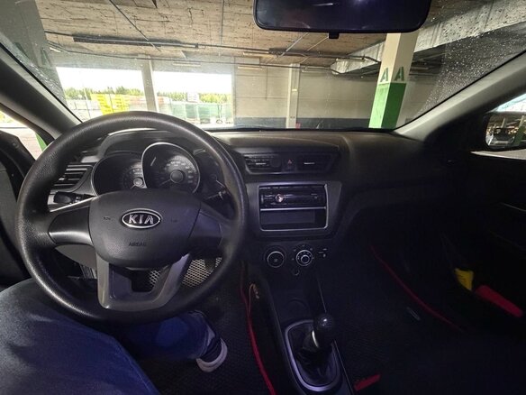 2012 Kia Rio III, чёрный - вид 8