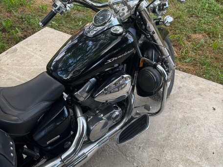 2008 Honda Shadow 750, чёрный, 415000 рублей, вид 3