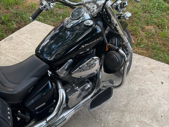 2008 Honda Shadow 750, чёрный - вид 2