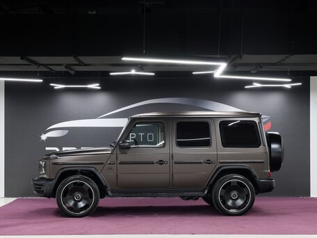 2021 Mercedes-Benz G-Класс 400 d III (W463), коричневый, 18100000 рублей, вид 2