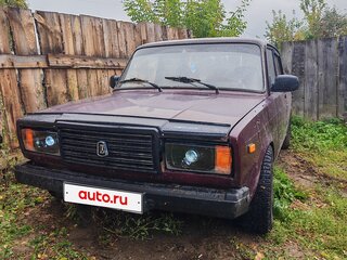 2006 Lada (ВАЗ) 2107, пурпурный, 140000 рублей, вид 1