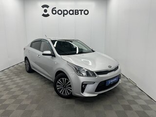 2017 Kia Rio IV, серебристый, 960000 рублей, вид 3