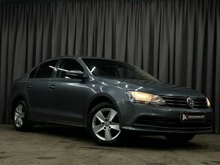 2015 Volkswagen Jetta VI Рестайлинг, серый, 829777 рублей, вид 3