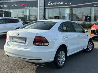 2019 Volkswagen Polo V Рестайлинг, белый, 1184000 рублей, вид 2