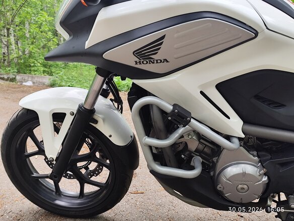 2013 Honda NC 700X, белый, 450000 рублей - вид 7