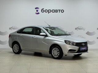 2018 Lada (ВАЗ) Vesta CNG I, серебристый, 900000 рублей, вид 3