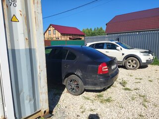 2008 Skoda Octavia II (A5), чёрный, 150000 рублей, вид 3