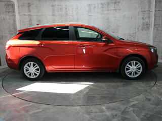 2019 Lada (ВАЗ) Vesta SW I, красный, 846000 рублей, вид 4