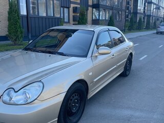 2007 Hyundai Sonata ТагАЗ IV (EF) Рестайлинг, бежевый, 420000 рублей, вид 2