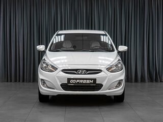 2011 Hyundai Solaris I, белый, 689000 рублей, вид 3