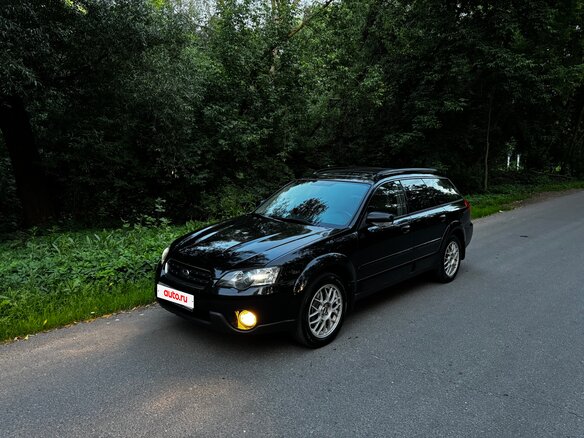 2004 Subaru Outback III, чёрный, 1400000 рублей - вид 1