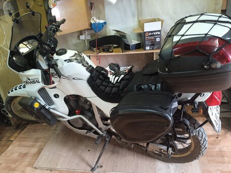 1994 Honda Transalp 400, белый, 260000 рублей, вид 4