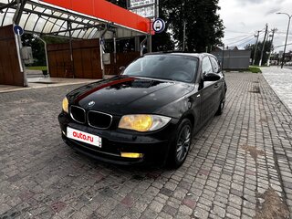 2008 BMW 1 серии 116i I (E81/E82/E87/E88) Рестайлинг, чёрный, 620000 рублей, вид 1