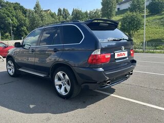 2005 BMW X5 4.4i I (E53) Рестайлинг, синий, 1100000 рублей, вид 5