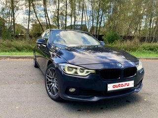 2017 BMW 3 серии 320i VI (F3x) Рестайлинг, синий, 1800000 рублей, вид 4