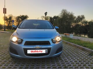 2012 Chevrolet Aveo II, голубой, 500000 рублей, вид 4