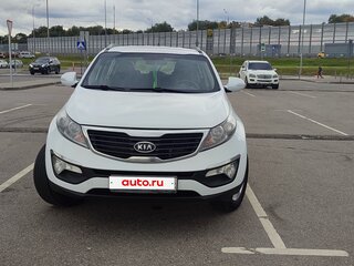 2013 Kia Sportage III, белый, 1350000 рублей, вид 1