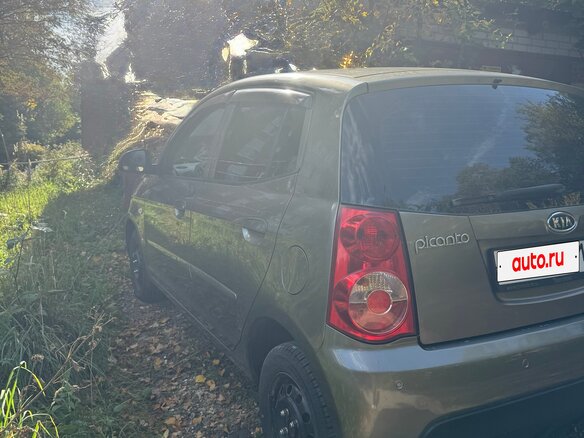 2010 Kia Picanto I Рестайлинг, серый, 400000 рублей - вид 6