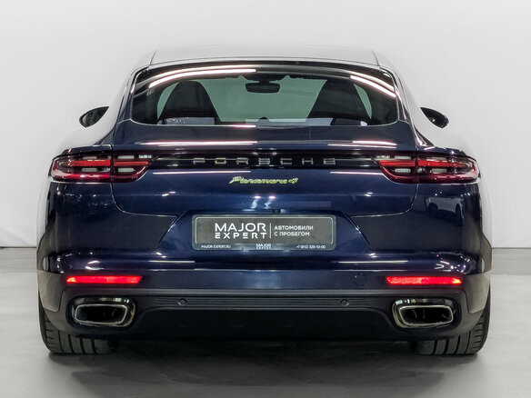 2017 Porsche Panamera 4 E-Hybrid II, синий, 5635000 рублей - вид 5