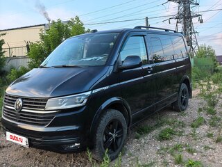 2021 Volkswagen Multivan T6 Рестайлинг, синий, 4950000 рублей, вид 3