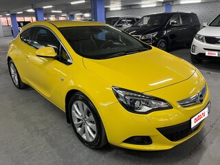 2012 Opel Astra GTC J Рестайлинг, жёлтый, 795000 рублей, вид 3