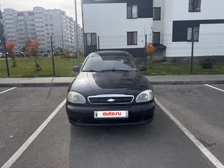 2008 Chevrolet Lanos I, чёрный, 75000 рублей, вид 1