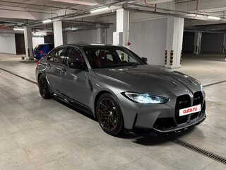 2022 BMW M3 Competition Package VI (G80), серый, 9600000 рублей, вид 2