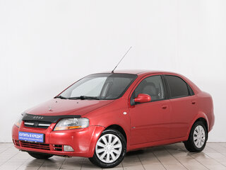 2005 Chevrolet Aveo I, красный, 299000 рублей, вид 3
