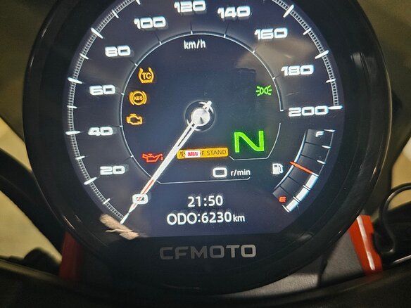 2024 CFMoto 450CL-C, красный, 550000 рублей - вид 6