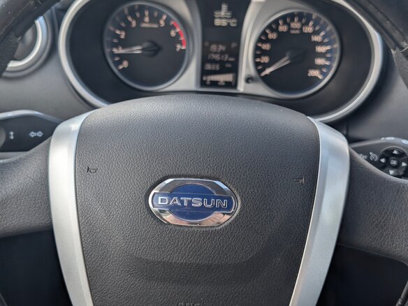 2017 Datsun mi-DO, оранжевый, 720000 рублей - вид 6