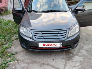 2015 Lada (ВАЗ) Granta I, серебристый, 349999 рублей, вид 1