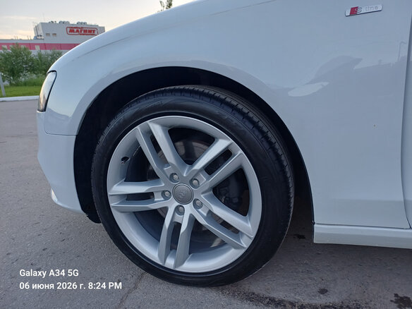 2013 Audi A4 IV (B8) Рестайлинг, белый, 1350000 рублей - вид 16
