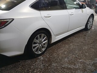 2011 Mazda 6 II (GH) Рестайлинг, белый, 750000 рублей, вид 5