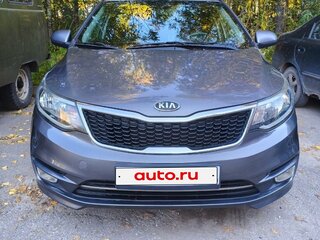 2016 Kia Rio III Рестайлинг, серый, 775000 рублей, вид 2