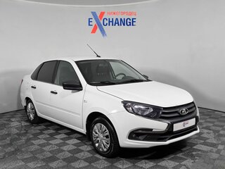 2021 Lada (ВАЗ) Granta I Рестайлинг, белый, 520000 рублей, вид 3
