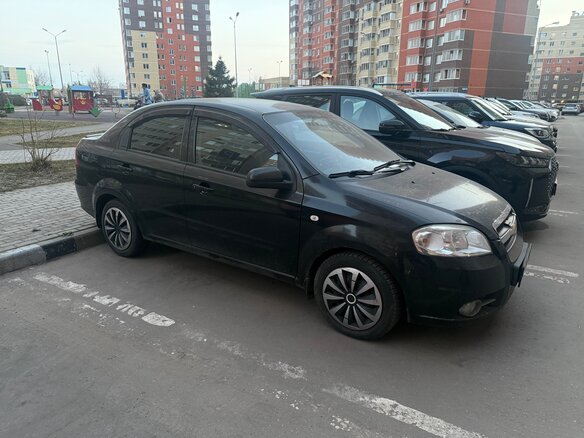 2010 Chevrolet Aveo I Рестайлинг, чёрный