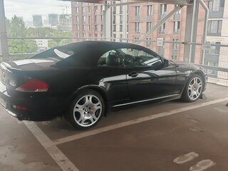 2006 BMW 6 серии 650i II (E63/E64), чёрный, 1499999 рублей, вид 2
