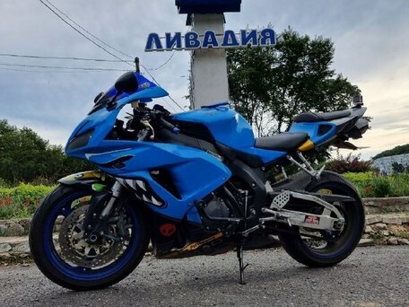 2006 Honda CBR 1000 RR/RA Fireblade, голубой, 465000 рублей, вид 1