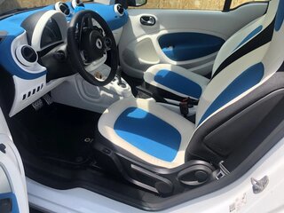 2016 Smart Fortwo III, голубой, 3500000 рублей, вид 3