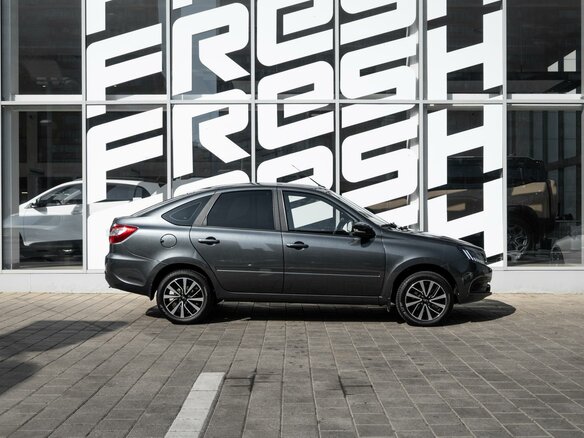 2024 Lada (ВАЗ) Granta I Рестайлинг, серый, 999000 рублей - вид 4