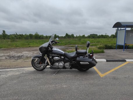 2010 Yamaha XV 1900, чёрный, 910000 рублей, вид 4