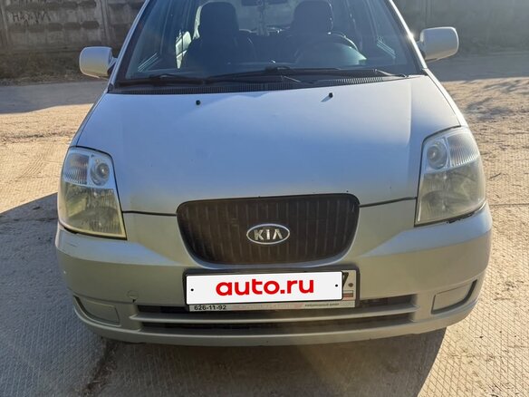 2007 Kia Picanto I, серебристый, 370000 рублей - вид 2