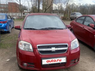 2009 Chevrolet Aveo I Рестайлинг, красный, 250000 рублей, вид 3