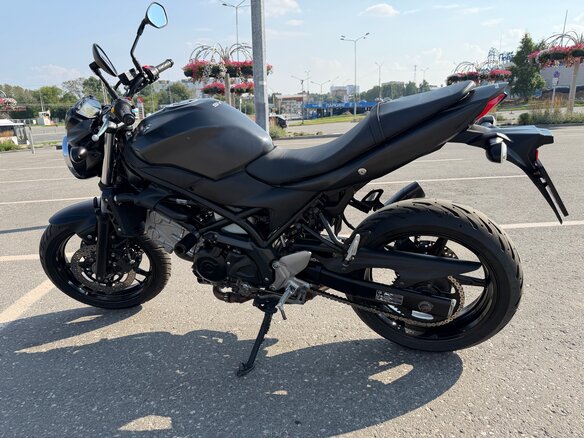 2017 Suzuki SV 650, чёрный - вид 6
