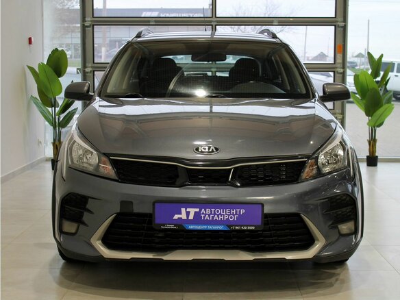 2021 Kia Rio X IV Рестайлинг, серый - вид 1